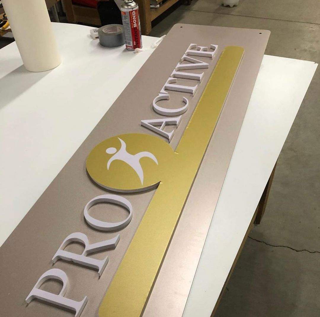 Interior Signage- Fitness PVC Cut Letter Sign Design, North York, ON Interior Signage- Fitness PVC Cut Letter Sign Design, North York, ON