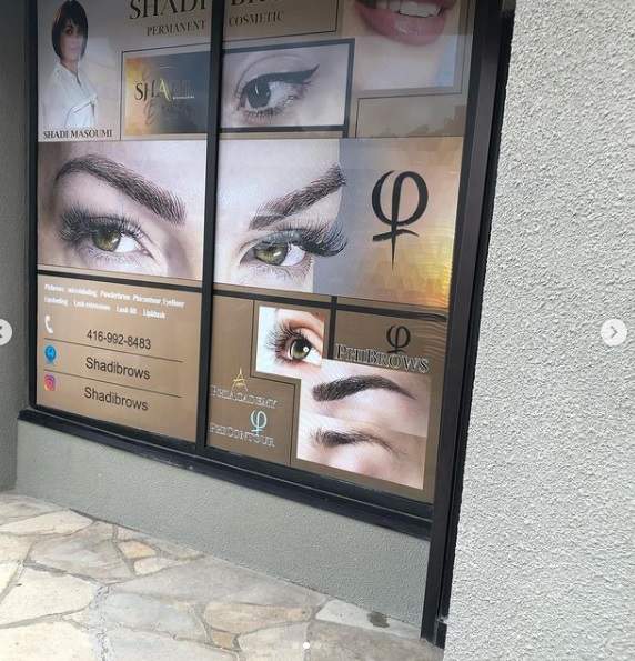 VINYL Sign For Makeup Studio North York, ON VINYL Sign For Makeup Studio North York, ON