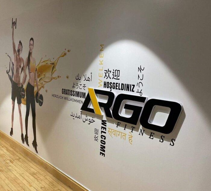 Fitness Salon Way Finding Signs-North York, ON